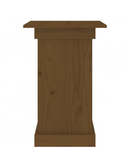 Portafiori marrone miele 40x40x60 cm in Legno Massello di Pino