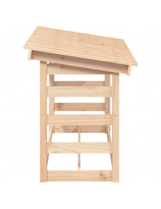 Portalegna 108x64,5x78 cm in Legno Massello di Pino