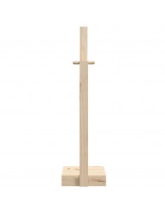 Portalegna 33,5x30x110 cm in Legno Massello di Pino