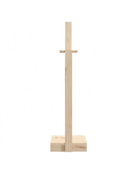 Portalegna 33,5x30x110 cm in Legno Massello di Pino