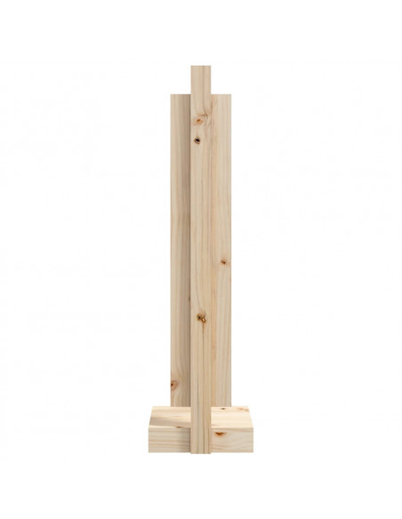 Portalegna 33,5x30x110 cm in Legno Massello di Pino