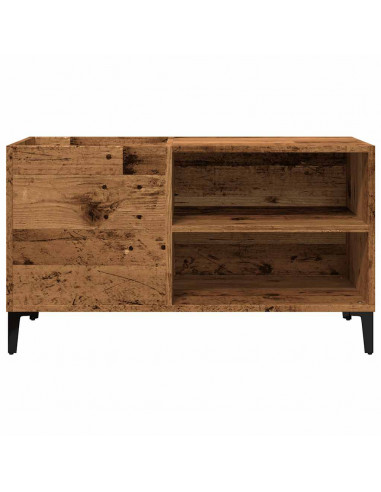 Mobile Porta Dischi Legno Antico 84,5x38x48cm Legno Multistrato