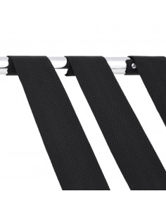 Portapacchi Nero e Argento 56x40x49 cm