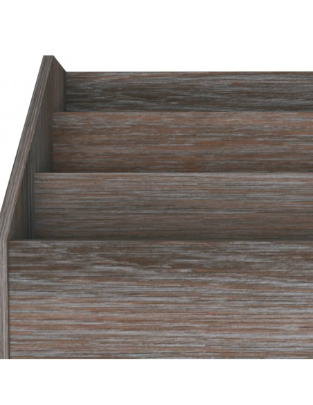 Portariviste Bimbi Grigio Rovere Sonoma 71x30x78,5 Multistrato