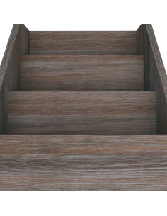 Portariviste Bimbi Grigio Rovere Sonoma 71x30x78,5 Multistrato