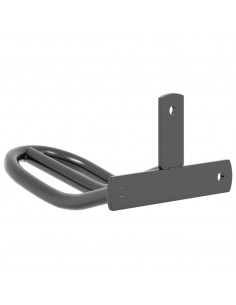 Portasella da Parete Nero in Ferro