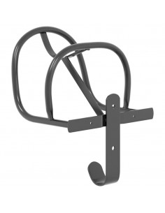 Portasella da Parete Nero in Ferro