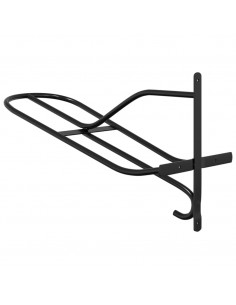 Portasella da Parete Nero in Ferro