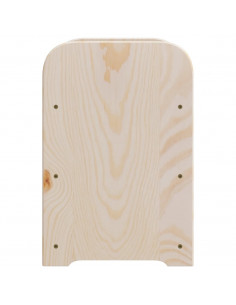 Portavini 33x25x37 cm in Legno Massello di Pino