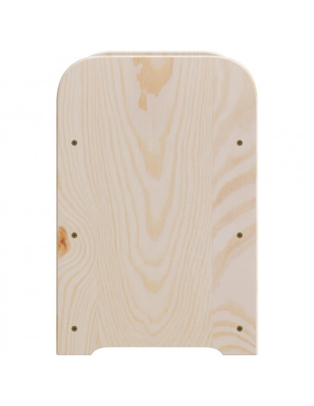 Portavini 33x25x37 cm in Legno Massello di Pino