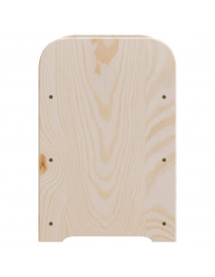 Portavini 43x25x37 cm in Legno Massello di Pino