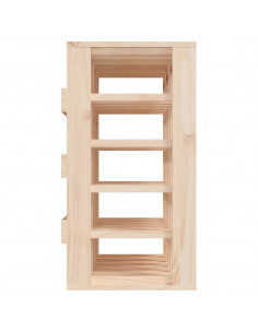 Portavini 58,5x33x60,5 cm in Legno Massello di Pino