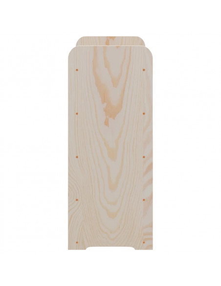 Portavini 67,5x25x60 cm in Legno Massello di Pino
