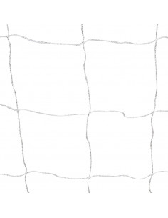 Porte da Calcio 2 pz con Reti 182x61x122 cm in Acciaio Bianche