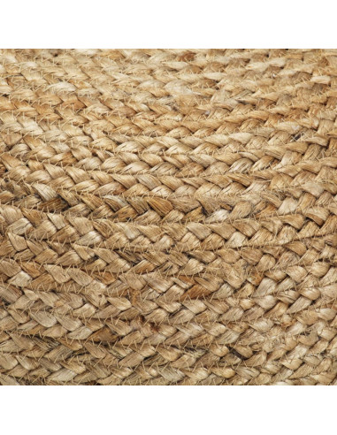 Pouf Lavorato a Mano 45x30 cm in Juta
