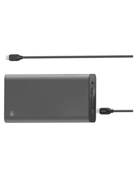 Power bank Hama 00200012 Universal USB C Grigio