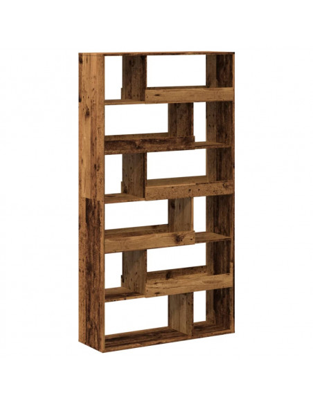 Divisorio Stanza Legno Antico 100x33x187,5 cm in Truciolato