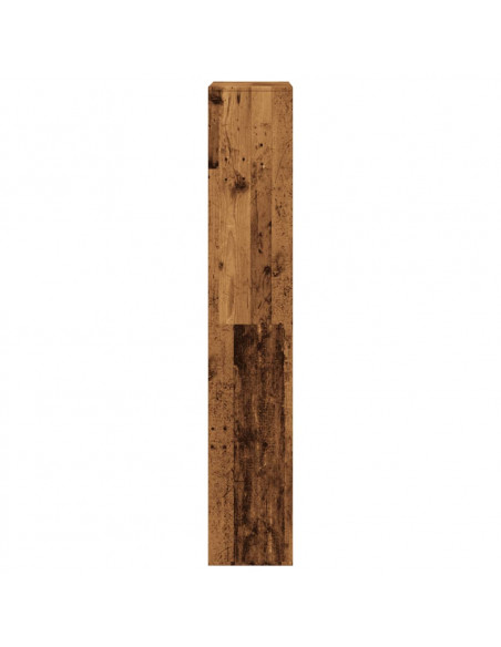 Divisorio Stanza Legno Antico 100x33x187,5 cm in Truciolato