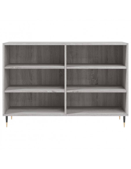 Credenza Grigio Sonoma 103,5x35x70 cm in Legno Ingegnerizzato