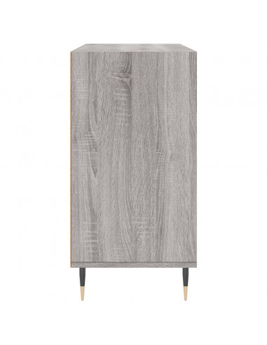 Credenza Grigio Sonoma 103,5x35x70 cm in Legno Ingegnerizzato