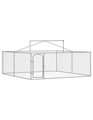 Gabbia per Cani da Esterno con Tetto 300x300x150 cm