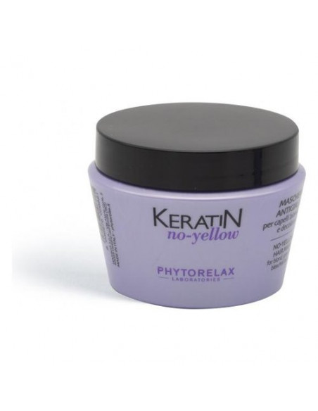 Prodotti per capelli Phytorelax Keratin No Yellow Maschera Antigiallo