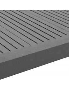 Profili Angolari per Bordi 5pz in WPC 170 cm Grigio