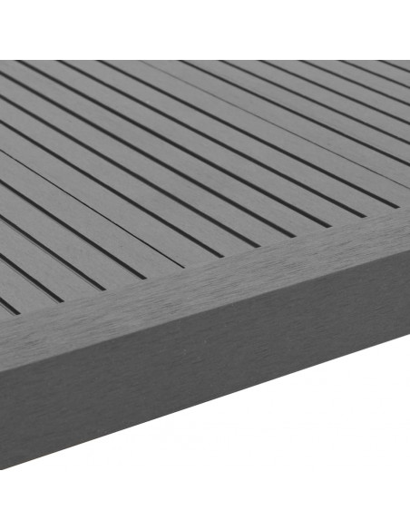 Profili Angolari per Bordi 5pz in WPC 170 cm Grigio
