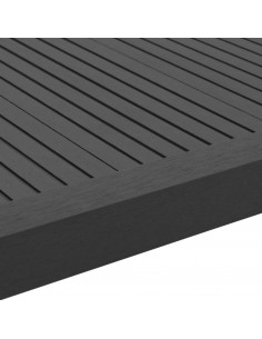 Profili Angolari per Bordi 5pz in WPC 170 cm Nero