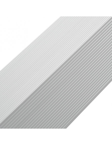 Profili Angolari per Decking in Alluminio 170 cm Argento