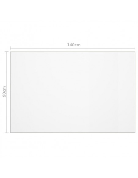 Protezione Tavolo Opaca 140x90 cm 1,6 mm PVC