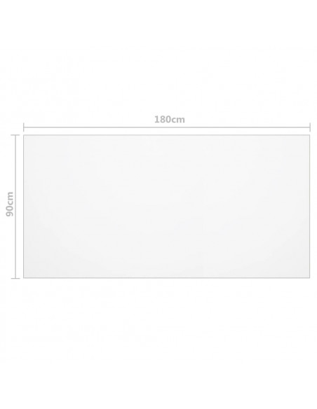 Protezione Tavolo Opaca 180x90 cm 1,6 mm PVC