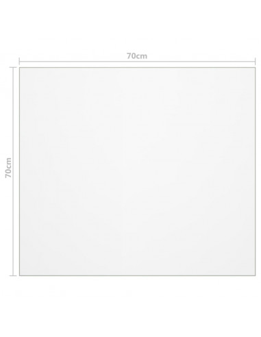 Protezione Tavolo Opaca 70x70 cm 1,6 mm PVC