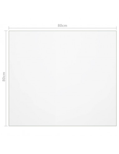 Protezione Tavolo Opaca 80x80 cm 1,6 mm PVC