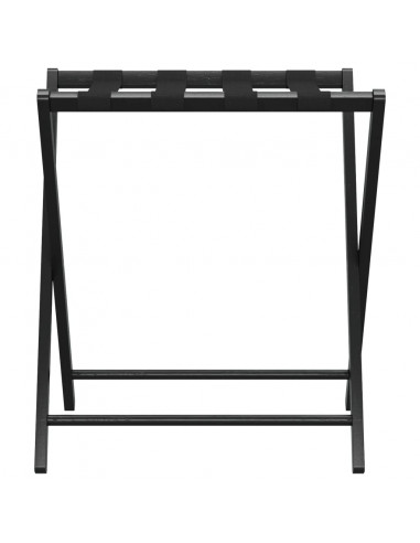 Portabagagli Nero 68,5x38x58 cm in Bambù