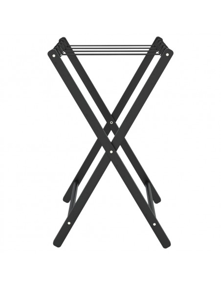 Portabagagli Nero 68,5x38x58 cm in Bambù