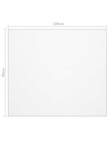 Protezione Tavolo Trasparente 100x90 cm 1,6 mm PVC