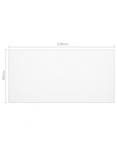 Protezione Tavolo Trasparente 120x60 cm 1,6 mm PVC