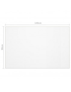 Protezione Tavolo Trasparente 140x90 cm 1,6 mm PVC
