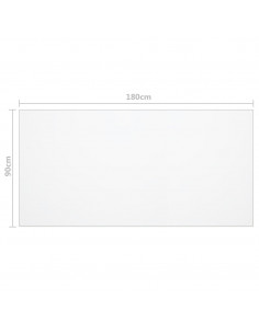 Protezione Tavolo Trasparente 180x90 cm 1,6 mm PVC