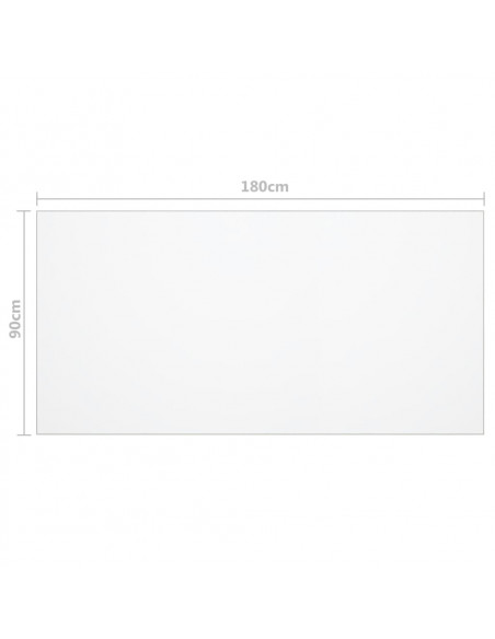 Protezione Tavolo Trasparente 180x90 cm 1,6 mm PVC