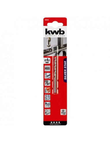 Punta trapano Kwb 206540 SILVER STAR