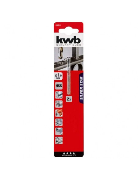Punte trapano Kwb 206510 SILVER STAR