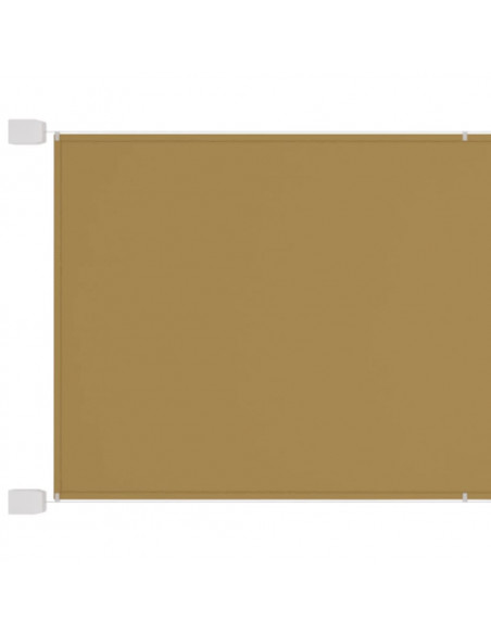 Paravento Verticale Beige 180x600 cm in Tessuto Oxford