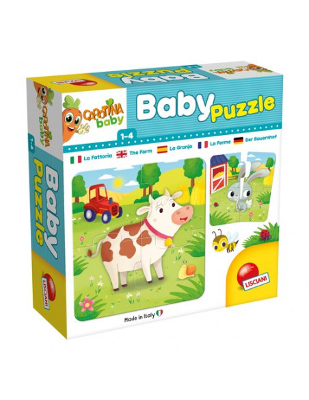 Puzzle Lisciani 80083 CAROTINA BABY La Fattoria