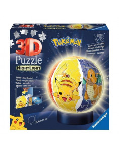 Puzzle Ravensburger 11547 3D Nightlamp Led Pokemon