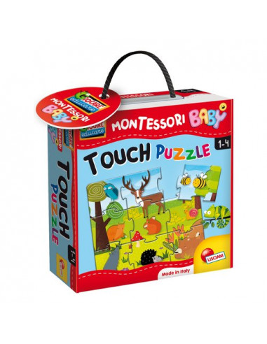 Puzzle Touch Prescolare Lisciani 92680 MONTESSORI BABY