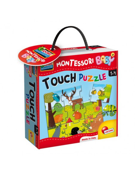 Puzzle Touch Prescolare Lisciani 92680 MONTESSORI BABY