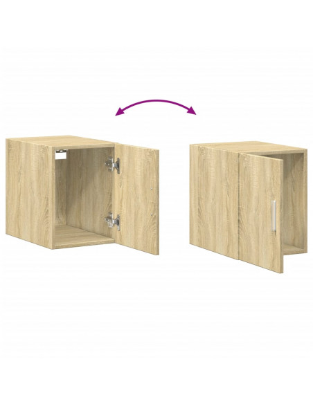 Mobile Sottile Rovere Sonoma 30x42,5x225 cm in Truciolato