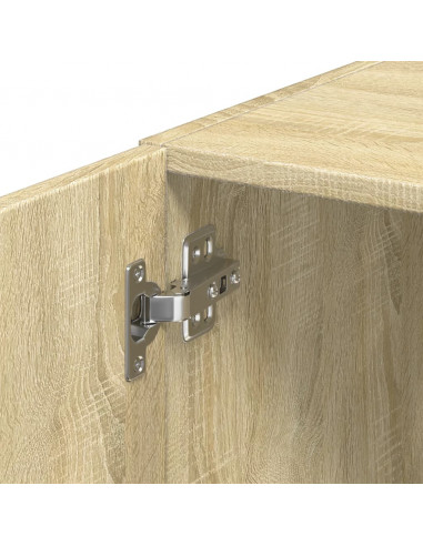 Mobile Sottile Rovere Sonoma 30x42,5x225 cm in Truciolato